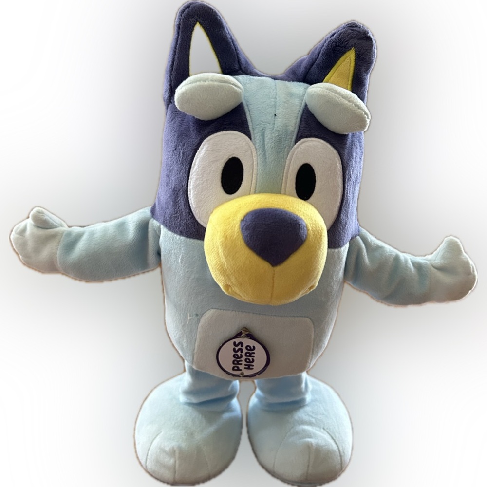 Bluey Talking and Interactive 13 in Plush Toys for Preschoolers 3-6 Years
